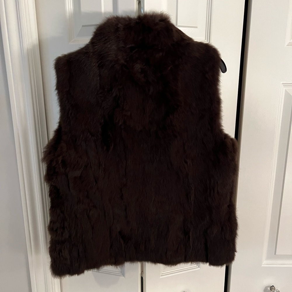 Surrell Rabbit Fur Vest - Picture 3 of 6